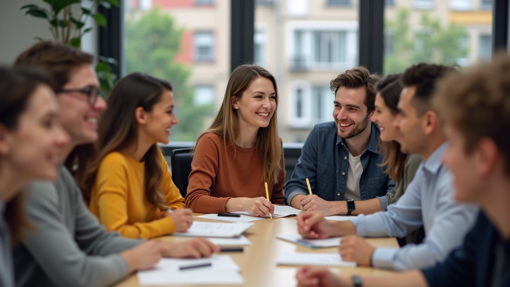 Spaanse taalles in klaslokaal