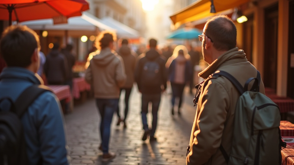 Reizigers die in een Spaans sprekend land spreken met locals op een markt